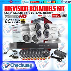 8 Camera CCTV Installation Package